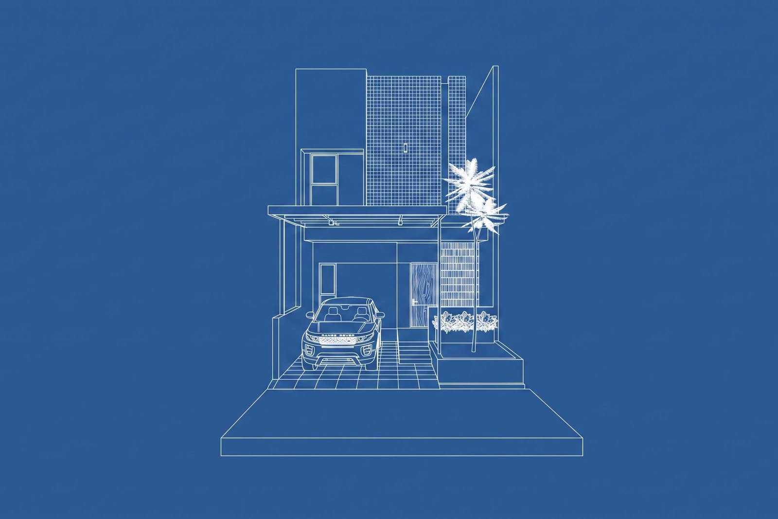 O House 3D Render